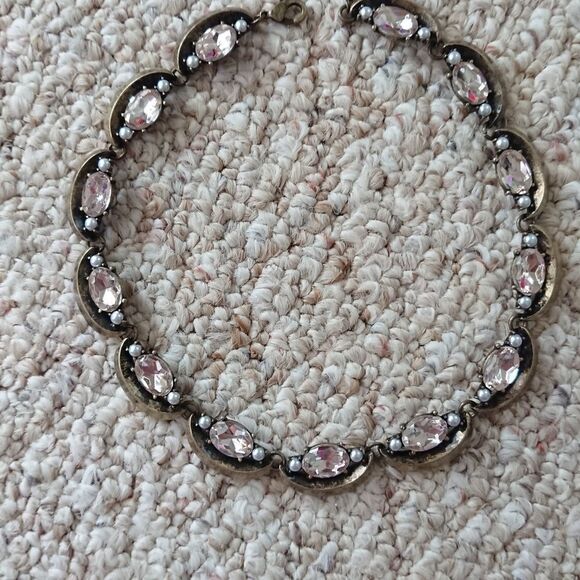 BaubleBar Jewelry - Brand new - Baublebar crystal & pearl necklace